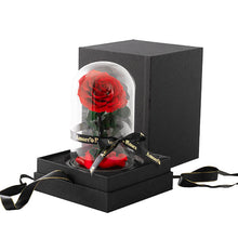 Load image into Gallery viewer, Forever Rose - Preserved red roses in glass dome
